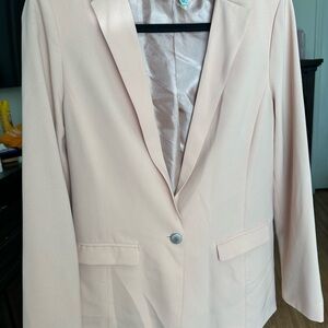 Women's Blush Peach Blazer
